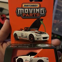 Matchbox Moving Parts #06 2004 Honda S2000 GRAND PRIX WHITE | FSC 1:64 New 2026 