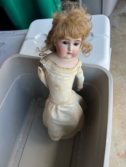 Antique Tall Old Doll