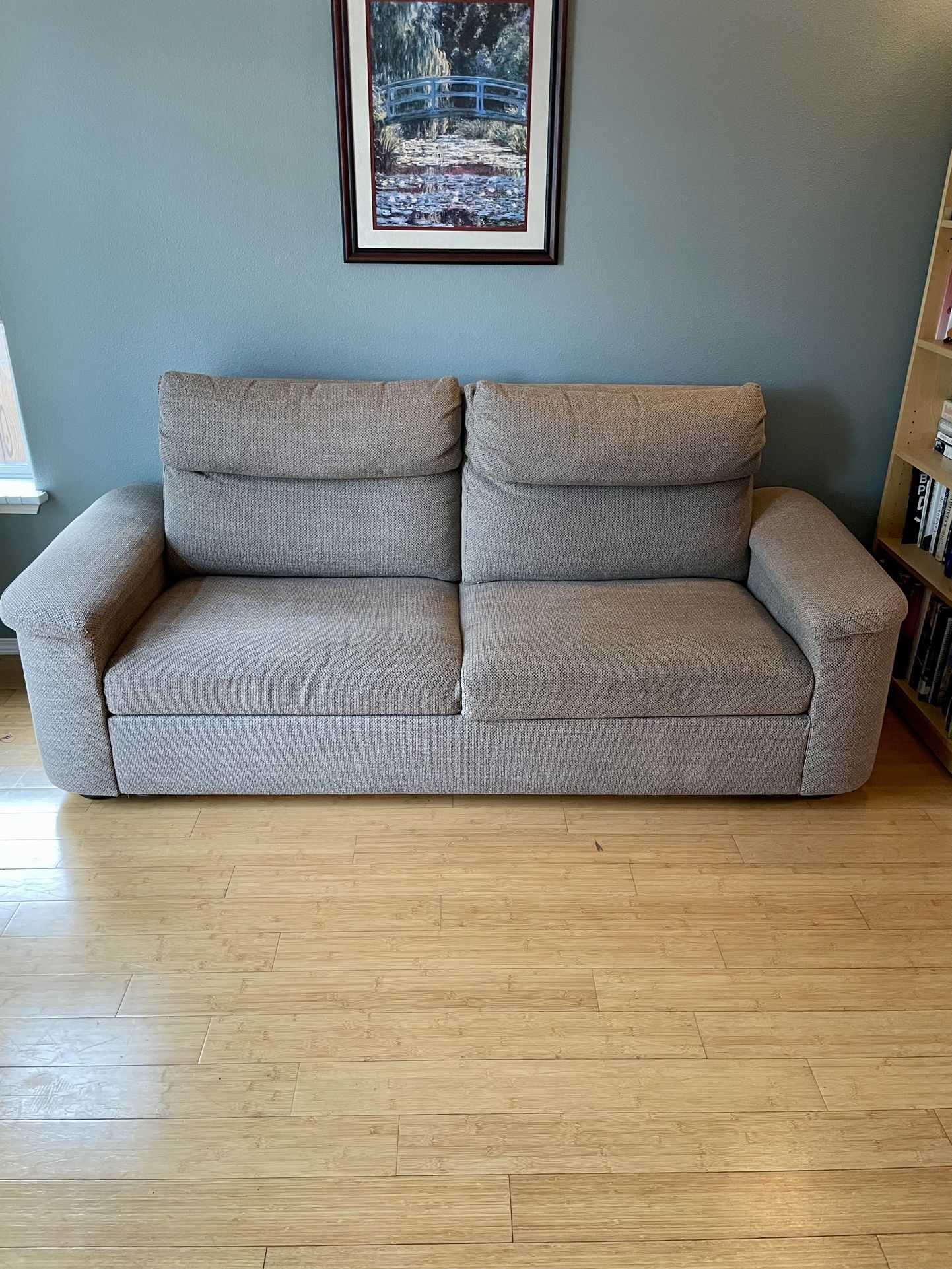 Couch w/pull out Queen Mattress 