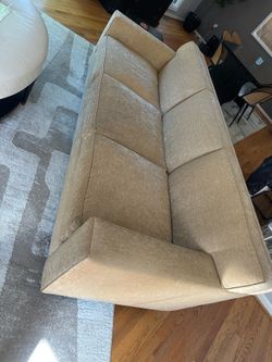 A. Rudin Gold Custom Made Couch - Goose Down