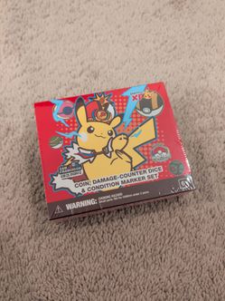 2026 Pokemon World Championship/XP Coin Damage Counter Dice Marker Set Sealed