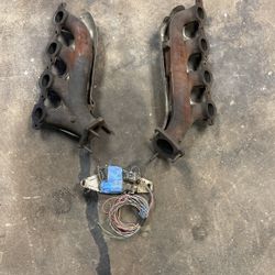 Stock Headers For 6.0 L Chevy, Also Have The Neutral Safety Switch