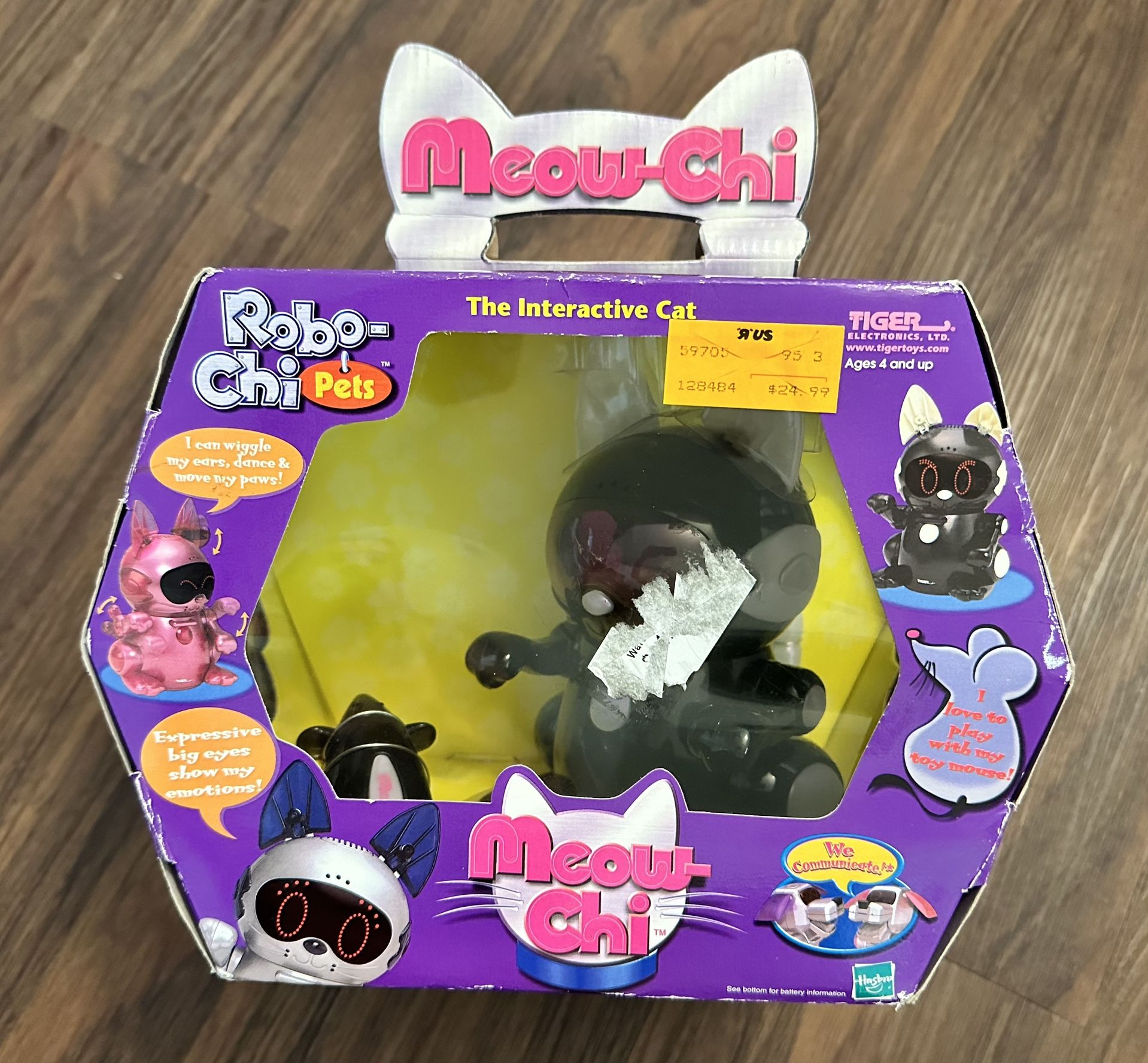 HTF Factory Sealed Original 2001 Tiger Toys Robo-Chi Meow-Chi Action Figure NIB