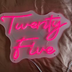 25 Glow Sign