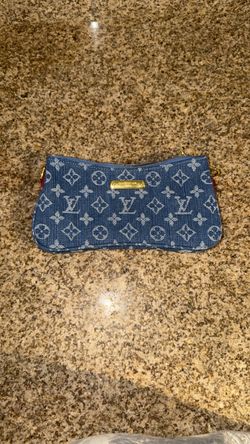 Monogram Denim Mini Pochette