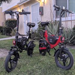 🛵⚡Electric bike, mini ebike 💪 500w motor , Foldable handle bar