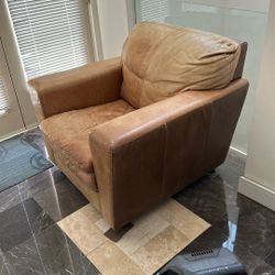 Leather Club Chair Sofa