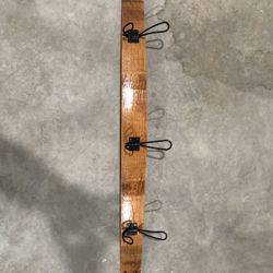 Wine Barrel Coat/Hat Rack