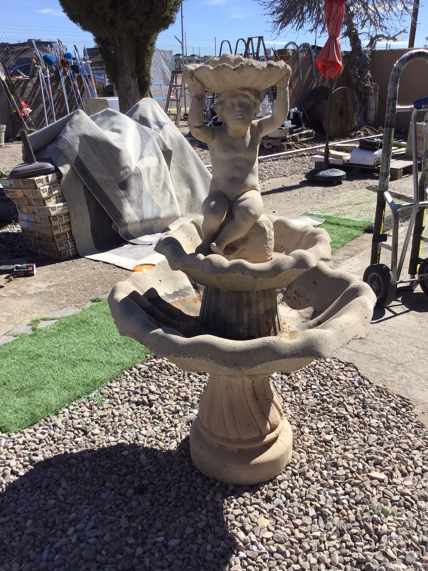 53 In. Tall 3 Tier Fountain 