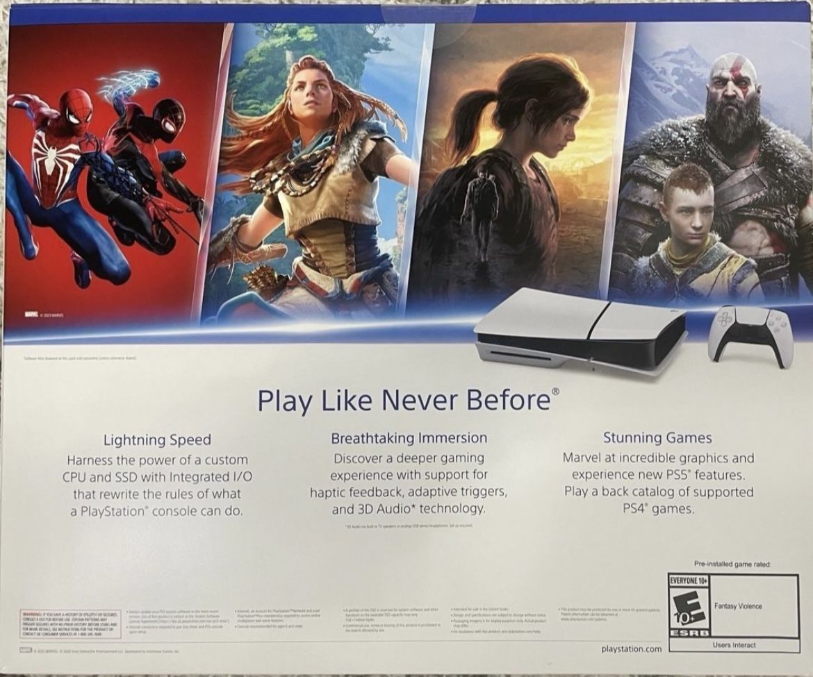 Sony PS5 1TB disc Console