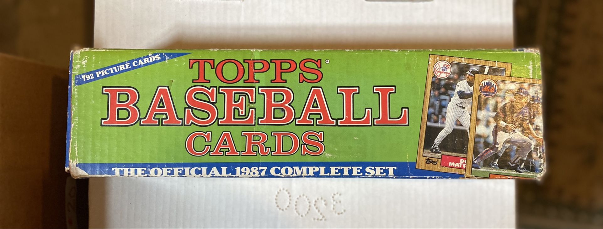 1987 Topps Baseball Complete Factory Set - Original Opened