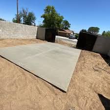 Concrete floor