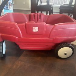 Kids Plastic Wagon 