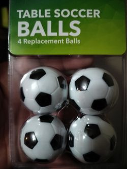 Foosball Table Balls