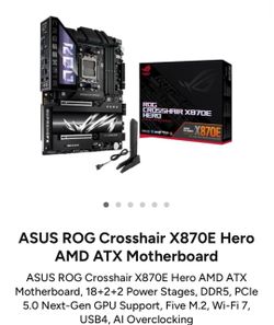 ASUS ROG Crosshair X870E Hero ATX Motherboard