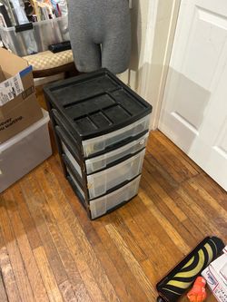 Plastic organizer needs some cleaning