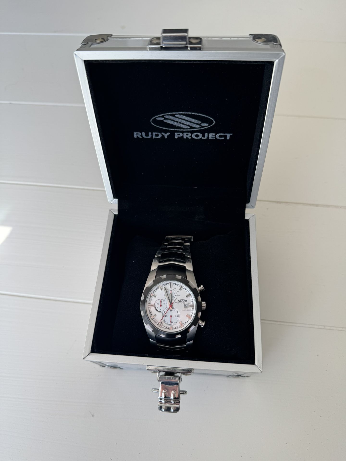 (rare) Rudy Project Gentlemen's Watch Silver