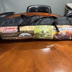 Coleman instant tent, 6 person, 10’x9’. Only used a few times.