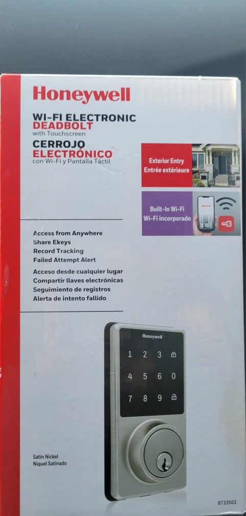 Honeywell WIFI Electric deadbolt