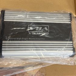Car Audio Amplifier 4 Channel 2000w MOSFET Brand New With Built In Hi Low Adapter 