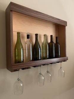 Wine Rack wall 30 W 21 H 6 D