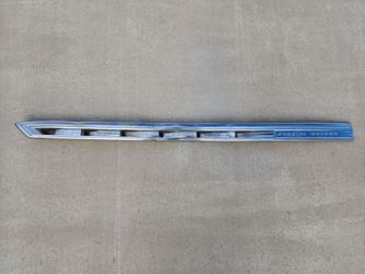 Original 1941 Chevrolet Special Deluxe Car Left Hood Trim Molding Vent