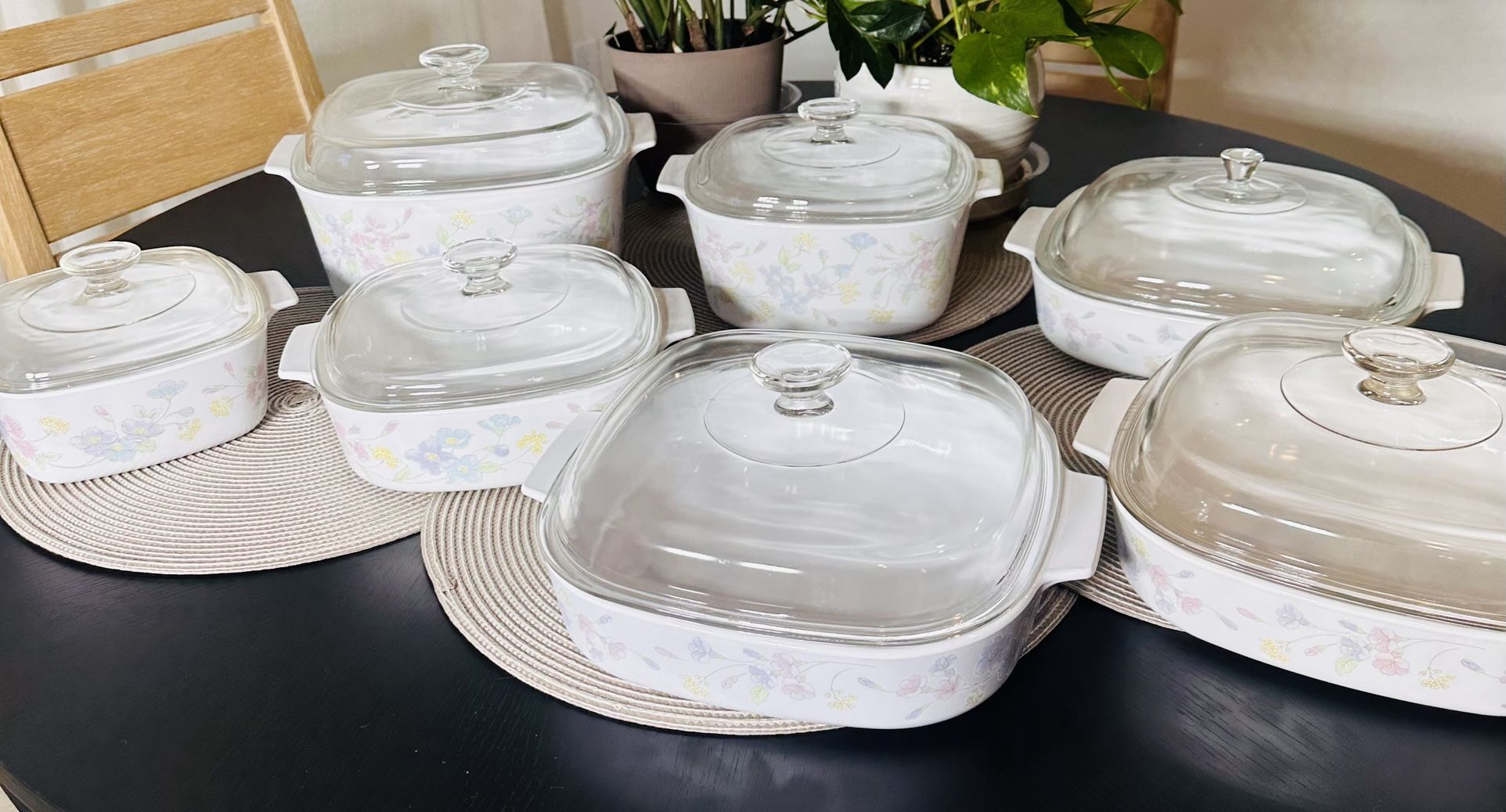 Corningware Pastel Bouquet