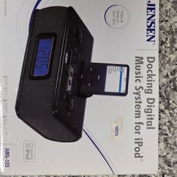 NEW Jensen RADIO IPHONE DOCK
