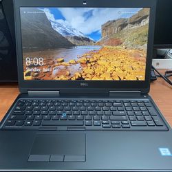 Dell Precision, Intel Core i7, 16gb ram, 250gb SSD, Windows 11 Pro, AC adapter, 15.6" screen, good battery, ready to use for home , office , professio