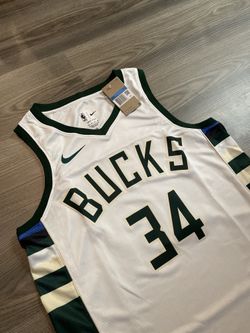 Giannis Antetokounmpo Bucks NBA Jersey MEDIUM