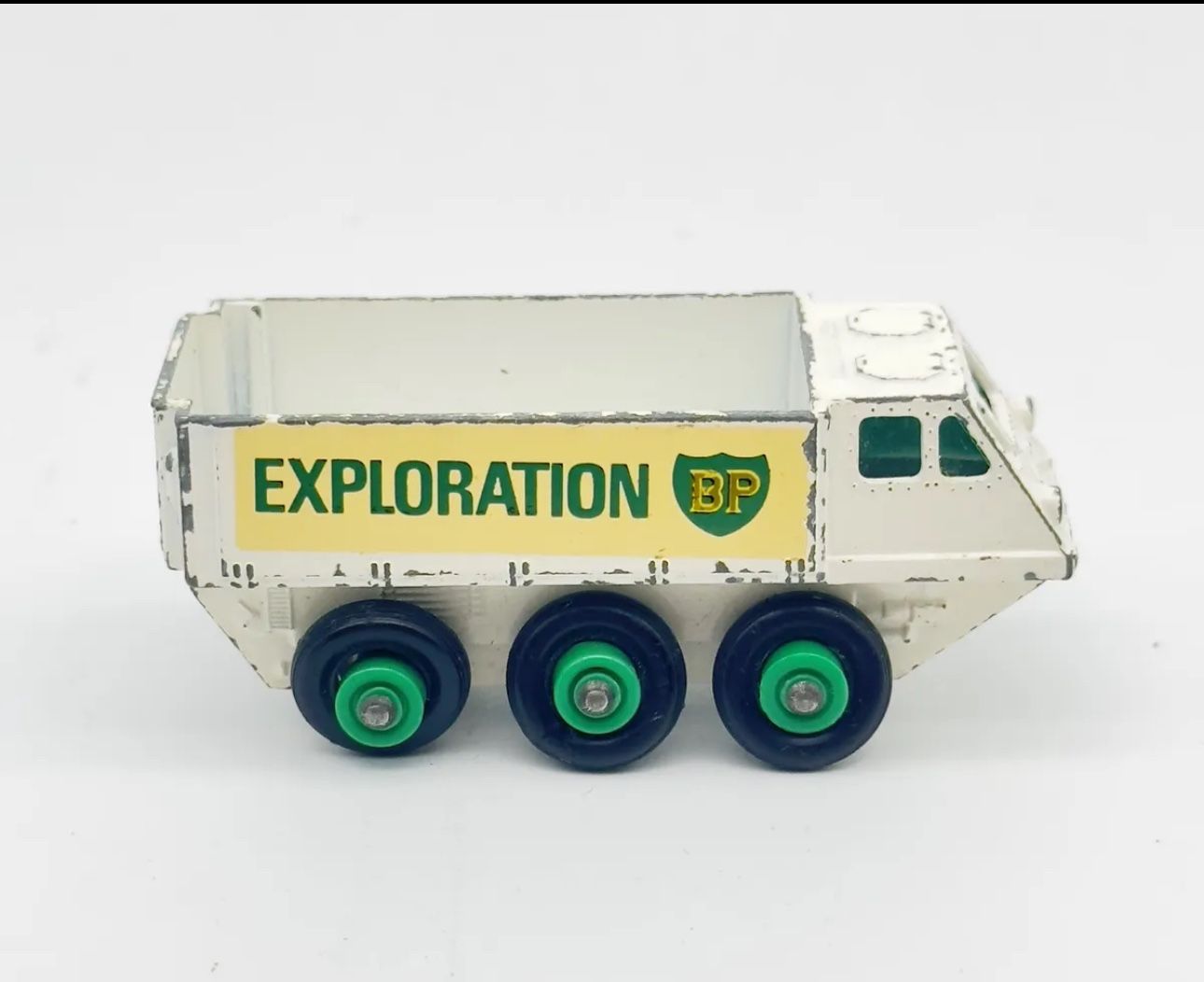 Vintage Matchbox Lesney Alvis Stalwart BP Exploration No. 61 Truck 6 Orig Wheels