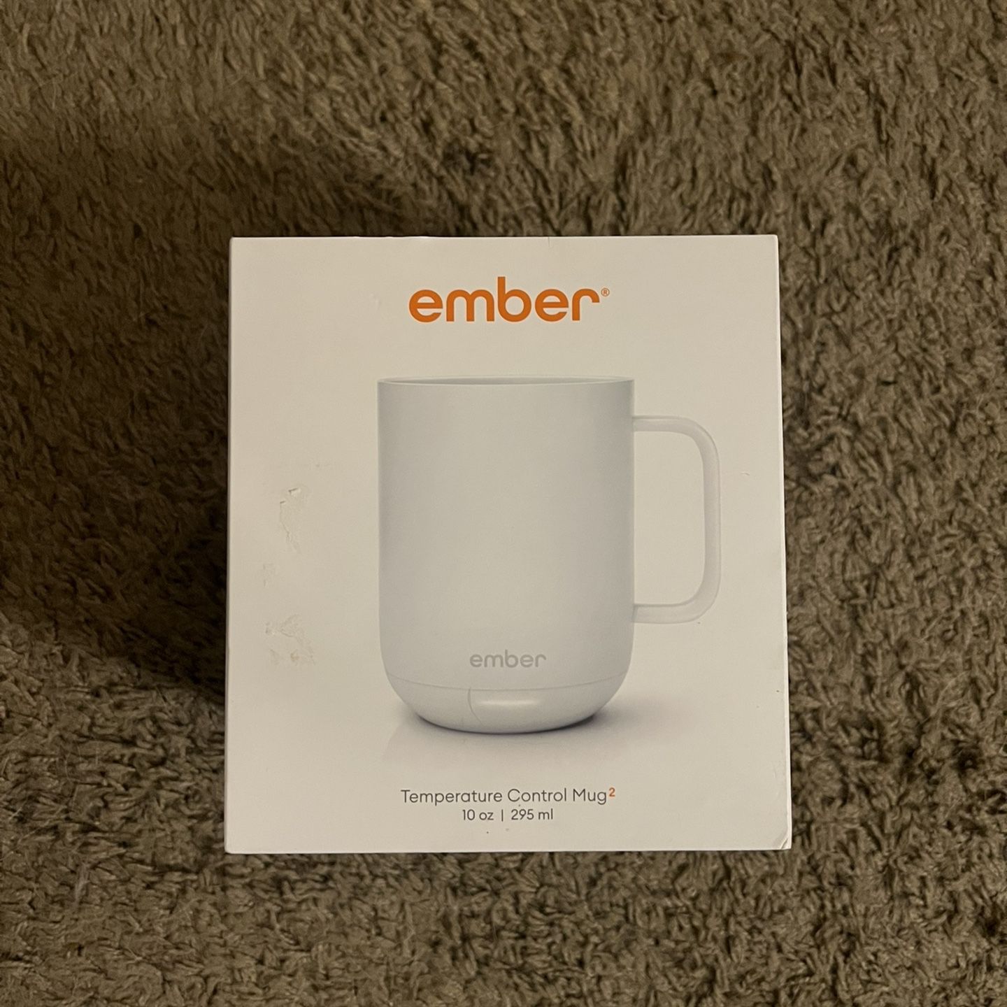 Ember 10 Oz Temperature Control White Smart Mug NEW Sealed in Box