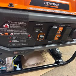 Generac Gp4000df Generator/ New/ Try Before You Buy/ Puedes Calar Antes De Comprar