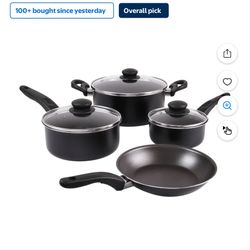 Mainstays 7 Piece Cookware Set