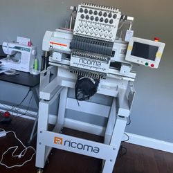 15 Needle Ricoma Embroidery Machine 