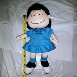 Peanuts Gallery Comic Lucy  Stuffed Animal Plush Toy