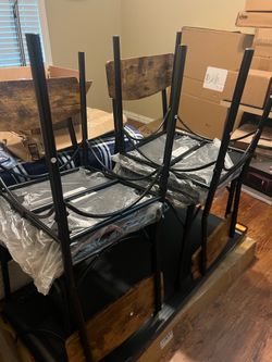 NEW 4-DININING CHAIRS
