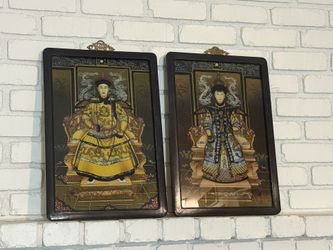 Asian Vintage Wall Decor