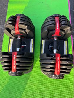 BOWFLEX 552 Dumbbell Set- Up to 52.5 Pounds Each