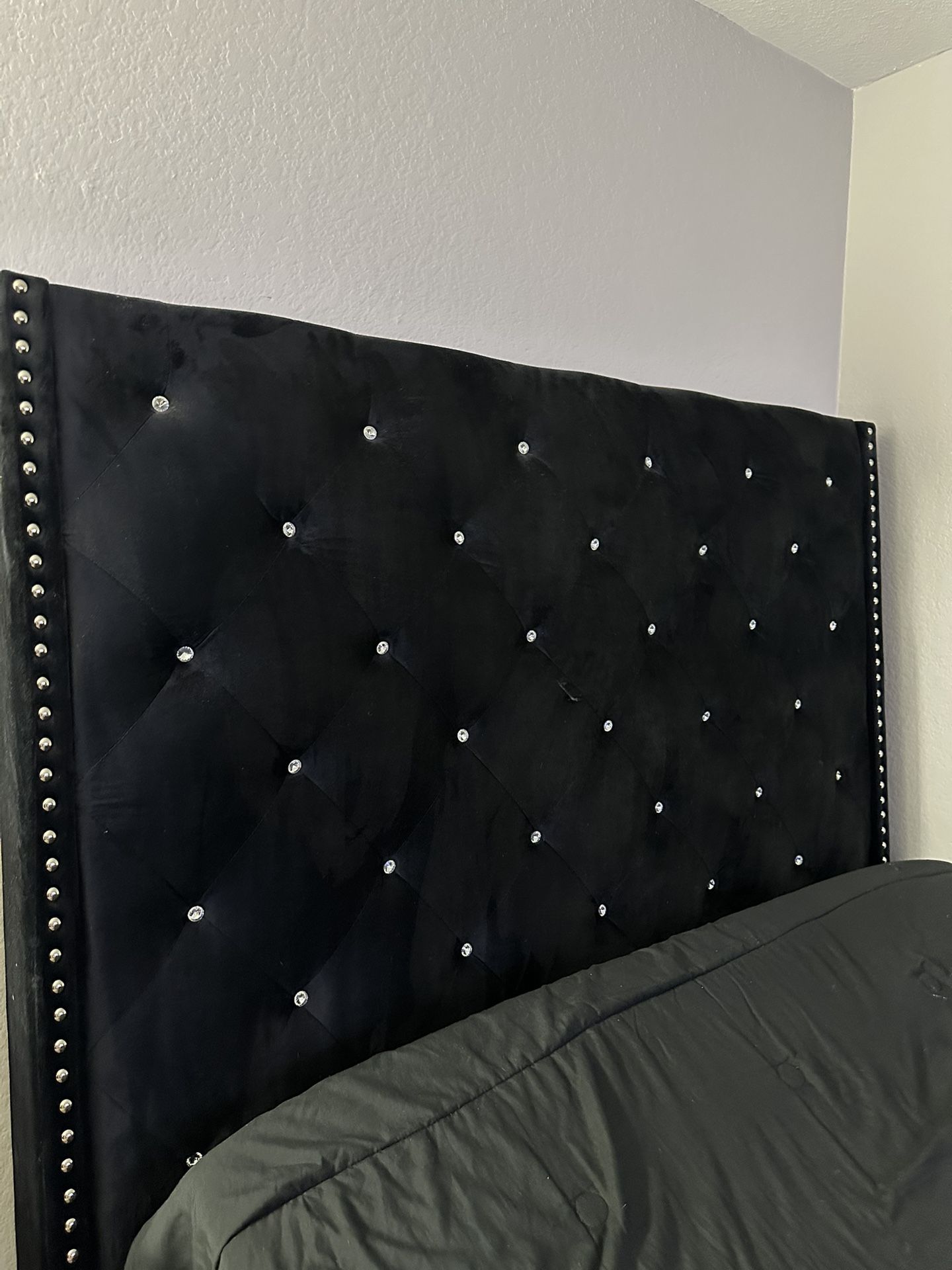 Black Queen Bed Frame