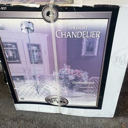 Ten Light Chandelier