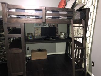 Carter Twin Loft/Bunk Bed/Desk/4 Drawer Chest