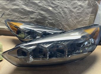 OH134 FOR 2015-2018 FORD FOCUS FULL LED SEQUENTIAL QUAD HALO PROJECTOR HEADLIGHT CLEAR