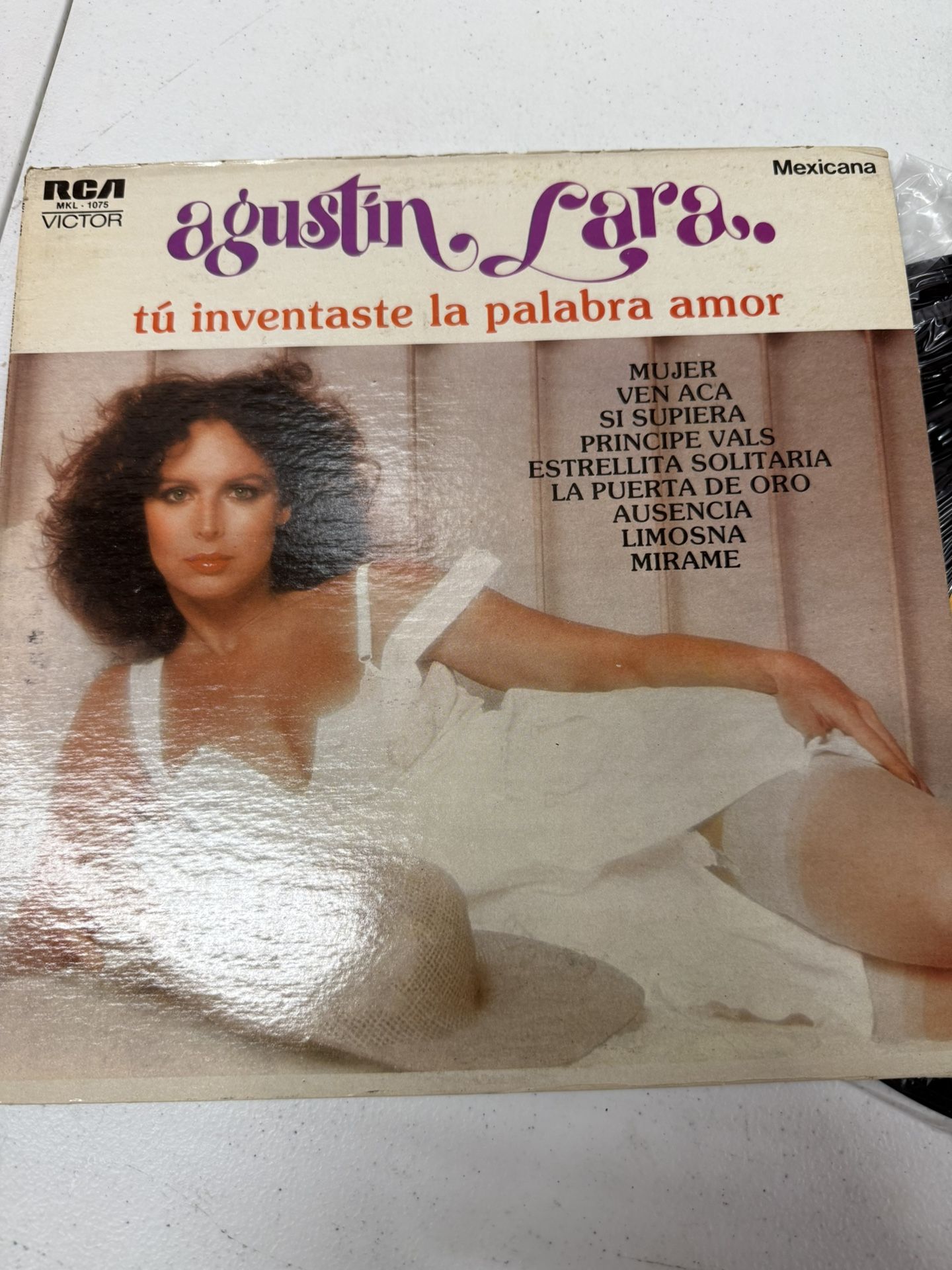 Augustin Lara Tu Inventaste La Palabra Amor Lp Vinyl Record Mexico Sealed RCA