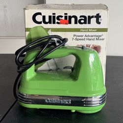 Cuisinart Power Advantage hand mixer - green *MISSING BEATERS*