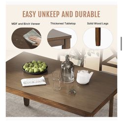 Solid Wood Dining Table