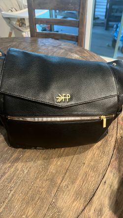Freshly Picked brand black diaper bag