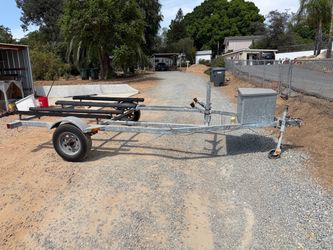 Double 2 Jet Ski Kayak Galvanized Trailer FE