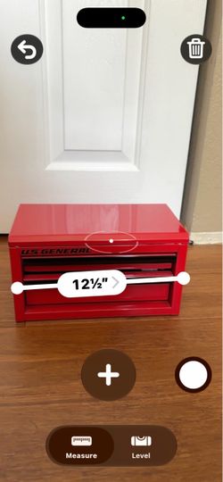 U.S. General Red Metal Tool Chest