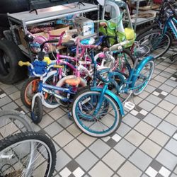 Bikes for sale. From $15 and up.